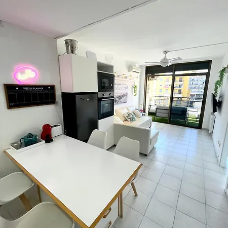 Apartemento Piscina Centro 3 Min Playa * Calella