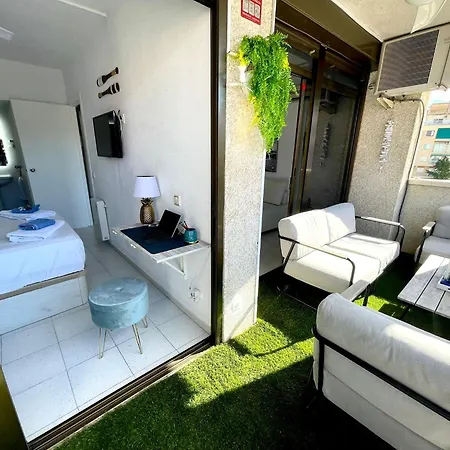 公寓 Apartemento Piscina Centro 3 Min Playa *