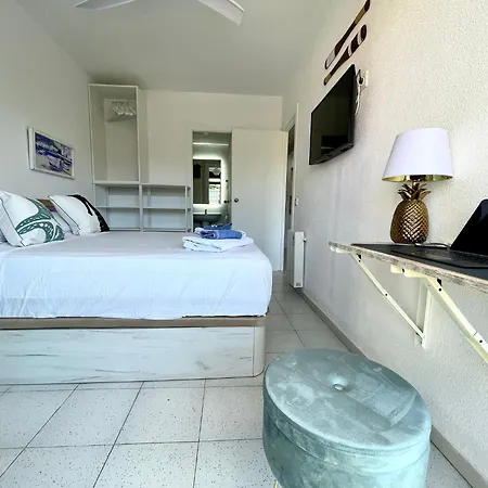 公寓 Apartemento Piscina Centro 3 Min Playa