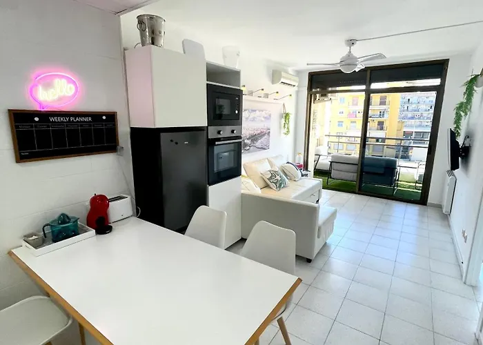 Apartemento Piscina Centro 3 Min Playa * 칼레라